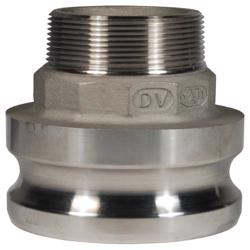 3015-F-SS Stainless steel Type F Jump Size Adapters